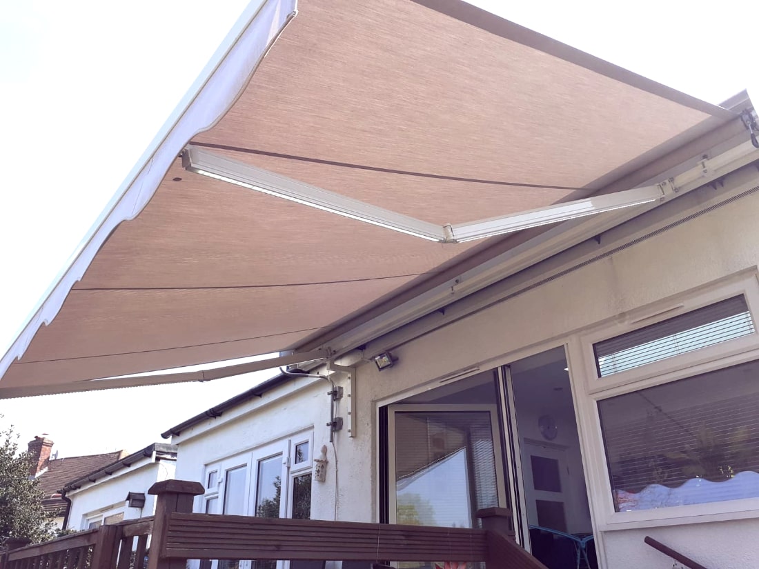 Awning with LED Arms