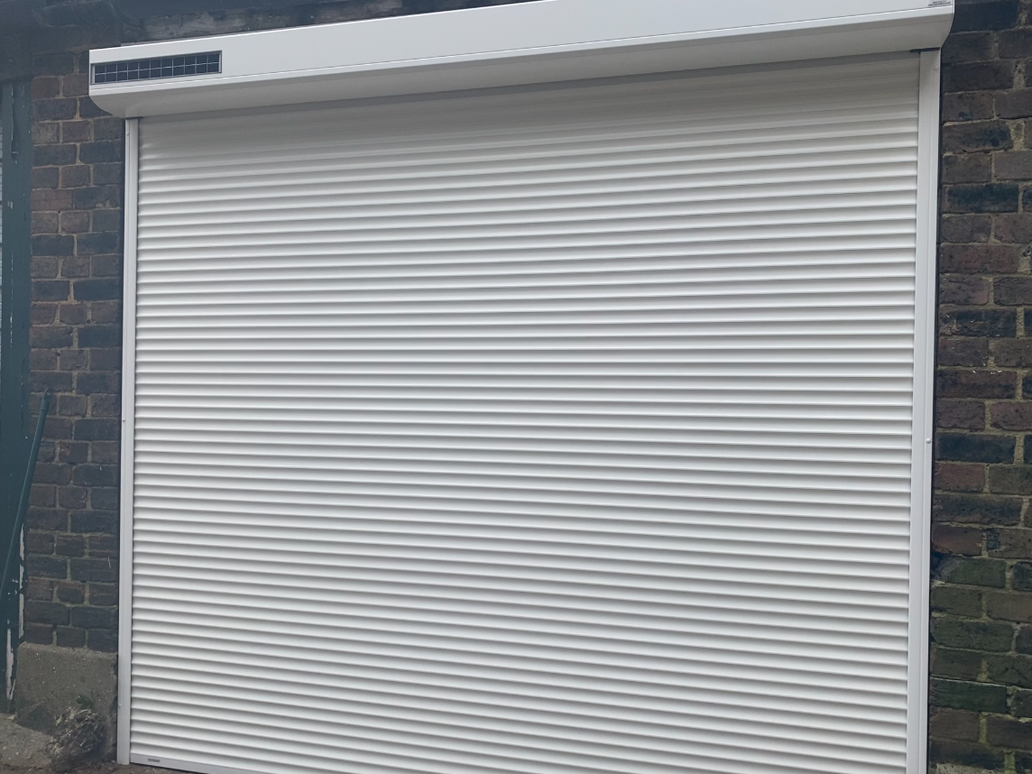 Solar Powered Garage Door