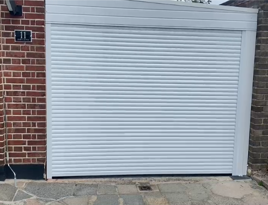 Carport and Garage Door After