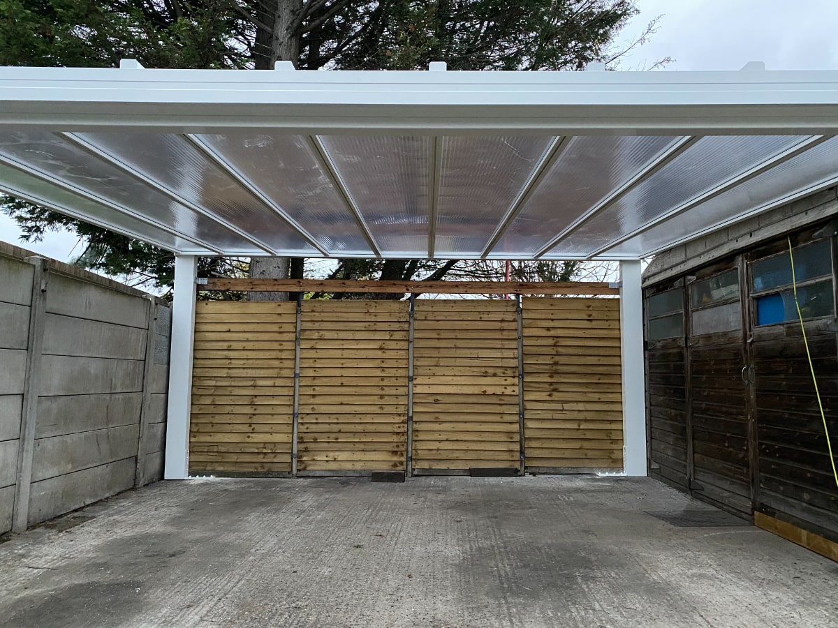 Free Standing Carport in Kent, supplied and installed by SBI Ltd_picture_2